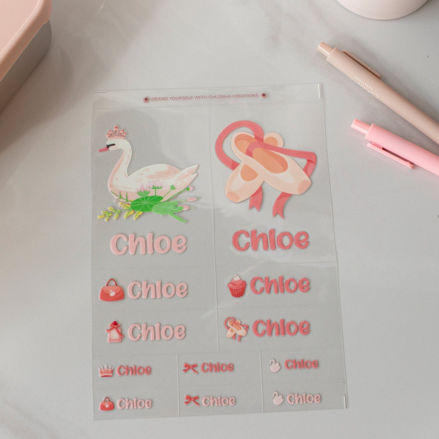 {product_title} – Personalised labels NZ | Chlosha