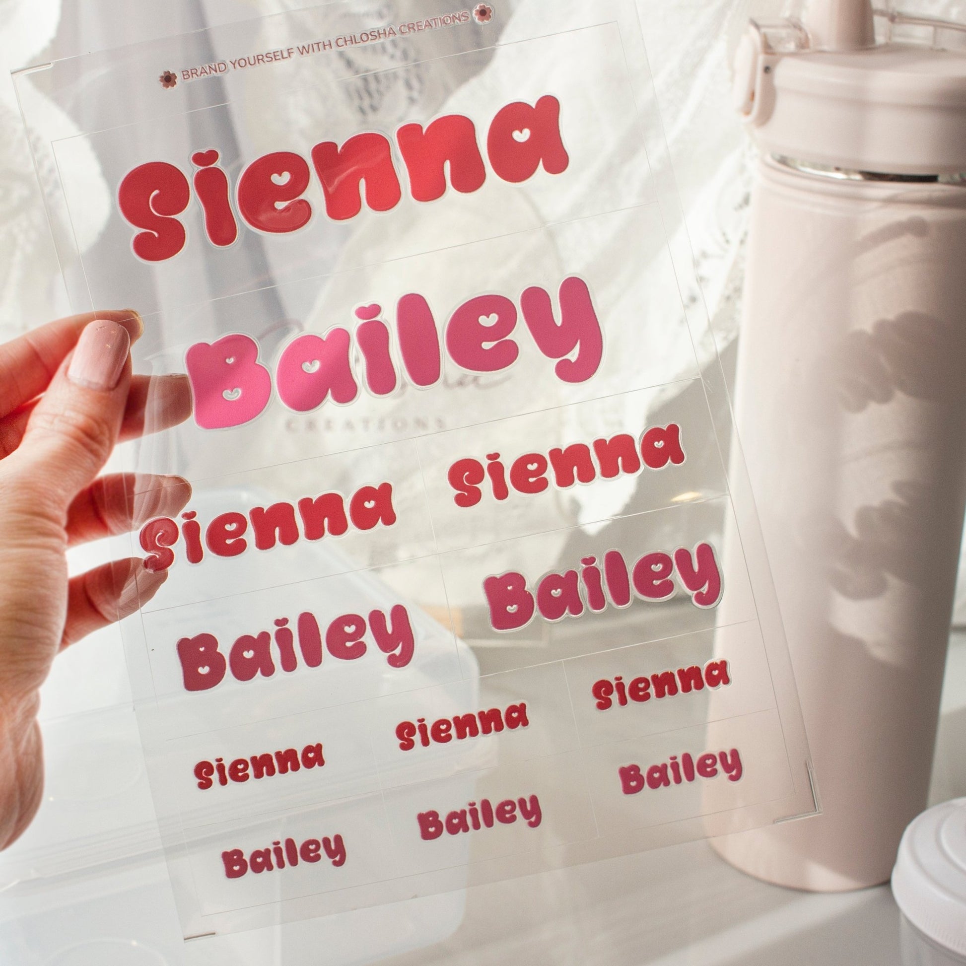 {product_title} – Personalised labels NZ | Chlosha