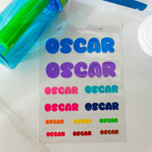 {product_title} – Personalised labels NZ | Chlosha
