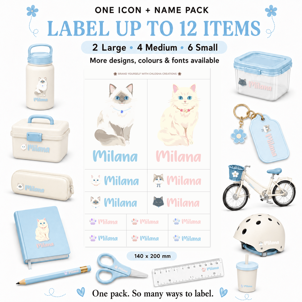 {product_title} – Personalised labels NZ | Chlosha