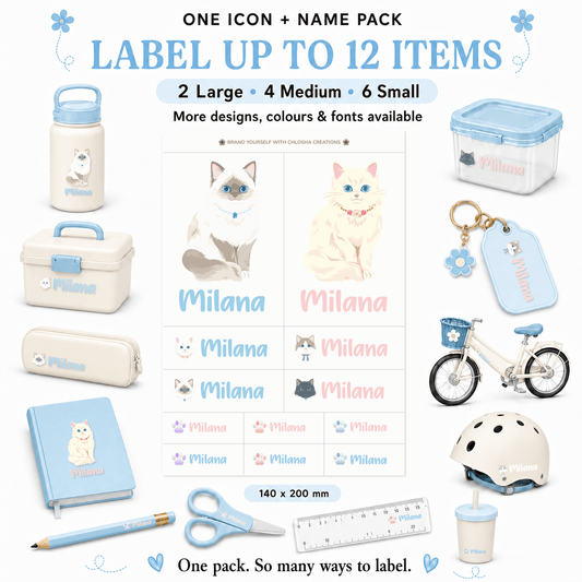 {product_title} – Personalised labels NZ | Chlosha