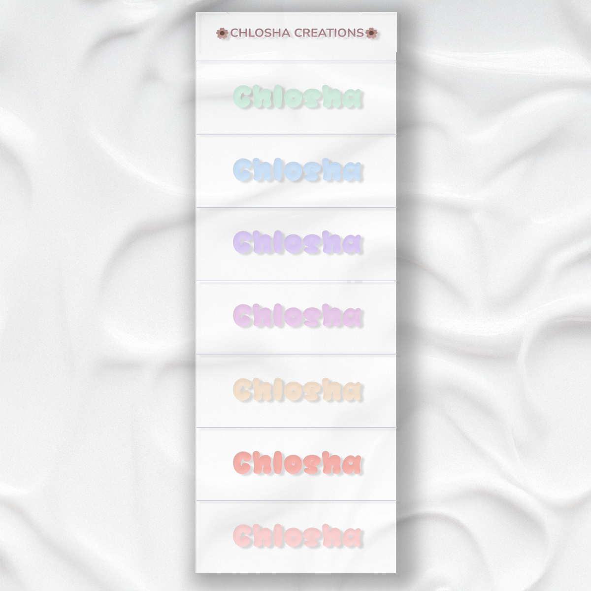 M5 Mini Name Pack - Soft Pastel