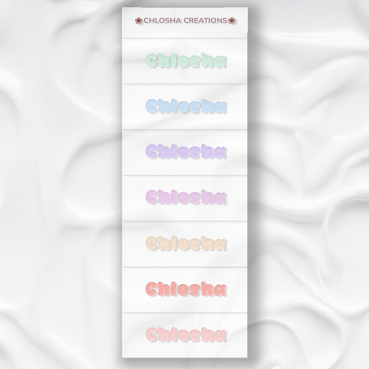 M5 Mini Name Pack - Soft Pastel