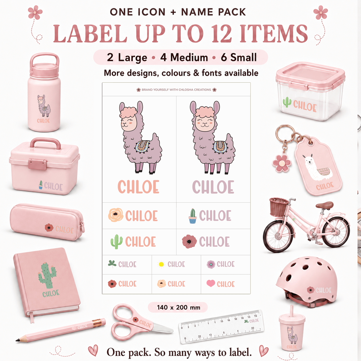 {product_title} – Personalised labels NZ | Chlosha