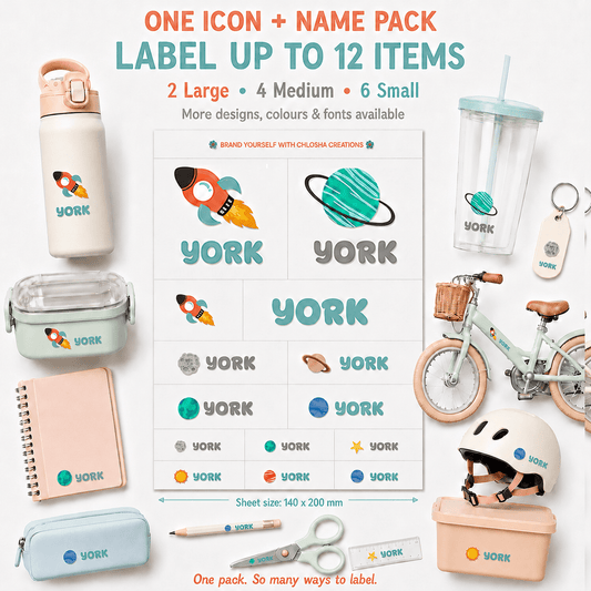 {product_title} – Personalised labels NZ | Chlosha