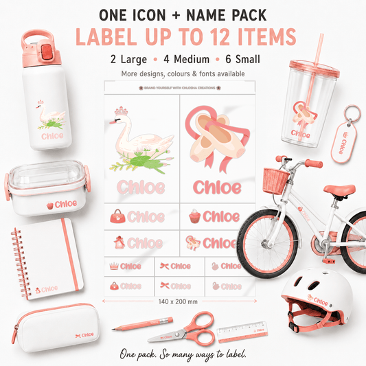 {product_title} – Personalised labels NZ | Chlosha