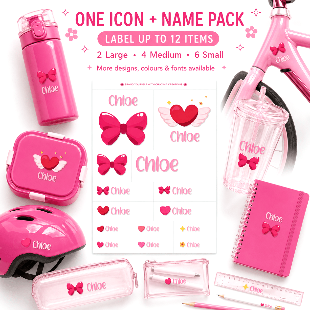 {product_title} – Personalised labels NZ | Chlosha